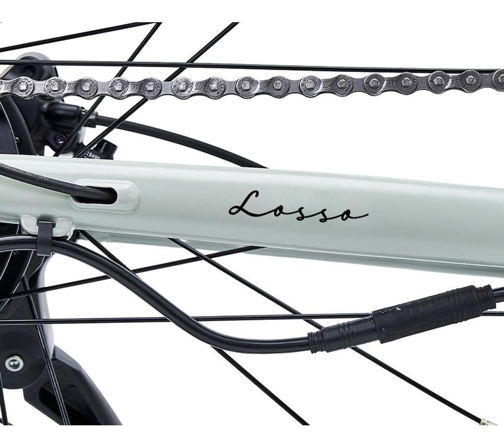 HYGGE Losso Step HY0326 Electric Folding Bike - Grey image number 9 of 10