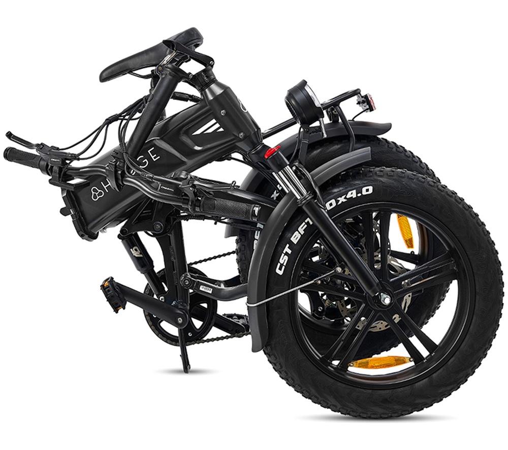 HYGGE Soro HY0324 Electric Folding Bike - Obsidian Black image number 3 of 11