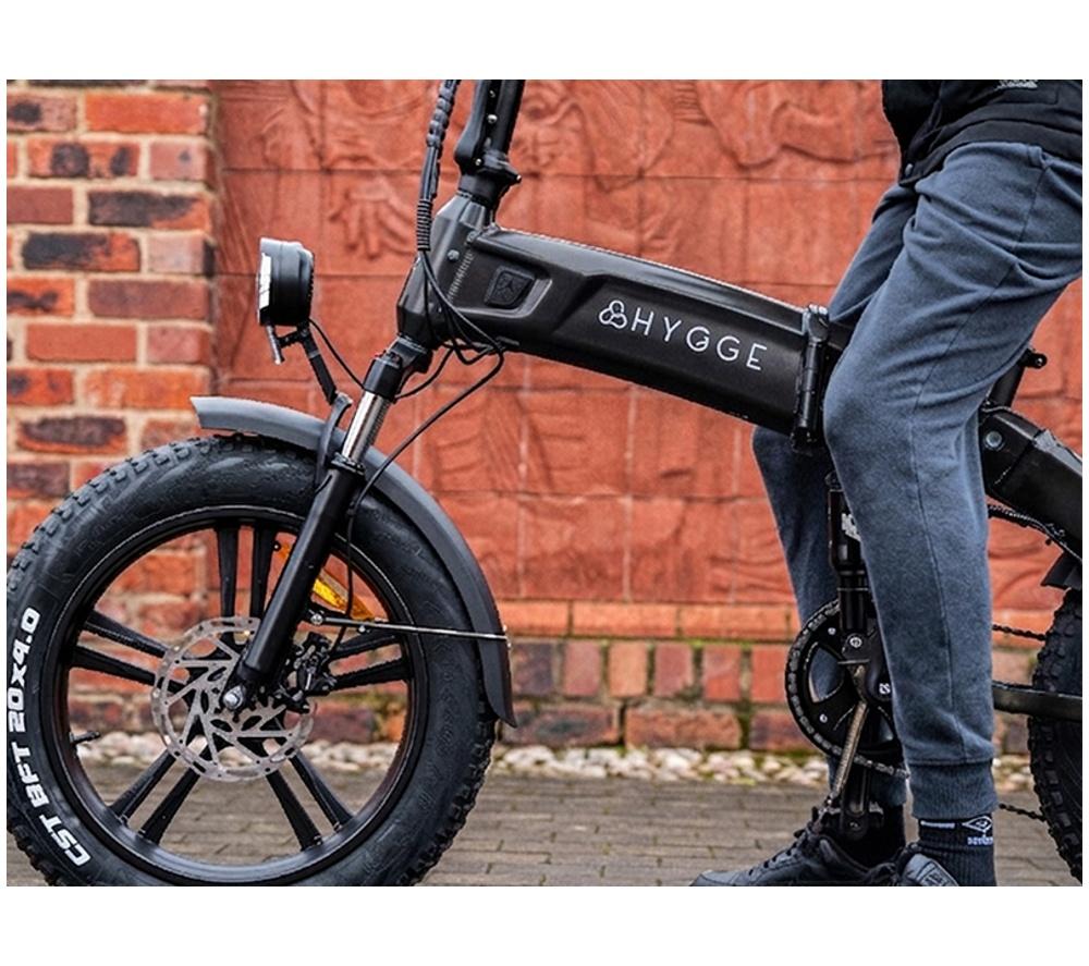 HYGGE Soro HY0324 Electric Folding Bike - Obsidian Black image number 6 of 11