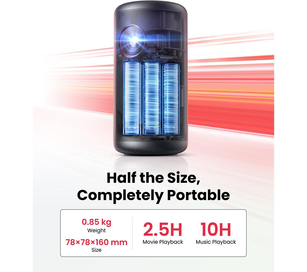 NEBULA Capsule 3 Smart Full HD Portable Projector image number 4 of 6