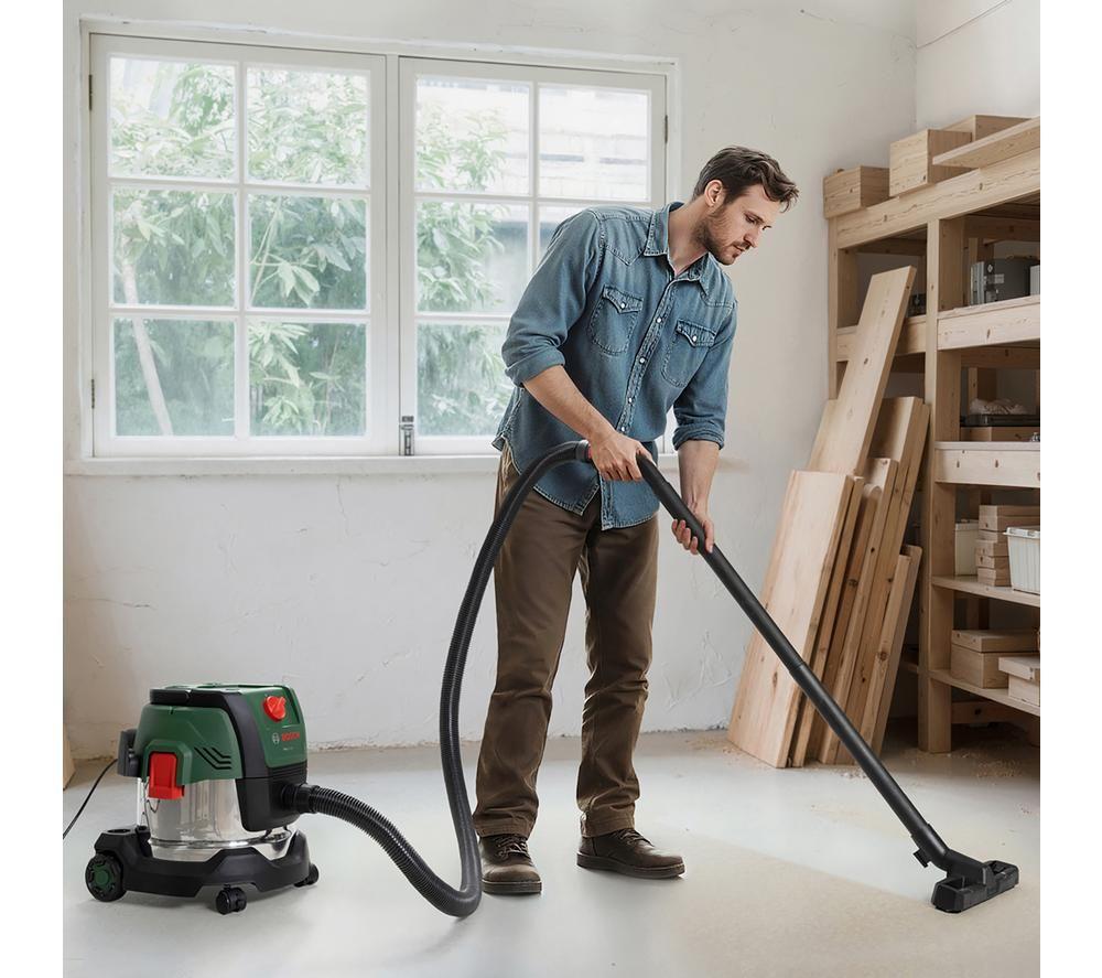 BOSCH PAS15-220 Cylinder Vacuum Cleaner - Silver image number 7 of 10