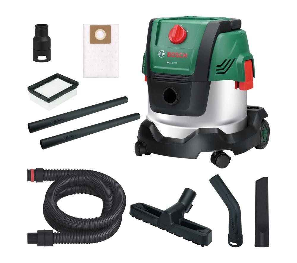 BOSCH PAS15-220 Cylinder Vacuum Cleaner - Silver image number 10 of 10