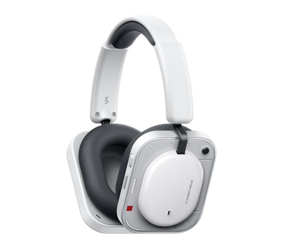 NOTHING Headphone (a) Wireless Bluetooth Noise-Cancelling Sports Headphones - White