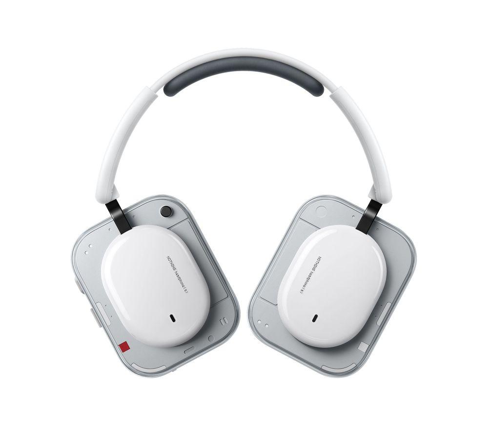 NOTHING Headphone (a) Wireless Bluetooth Noise-Cancelling Sports Headphones - White image number 5 of 14
