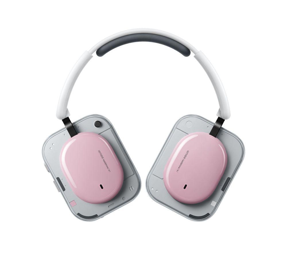 NOTHING Headphone (a) Wireless Bluetooth Noise-Cancelling Sports Headphones - Pink image number 5 of 11