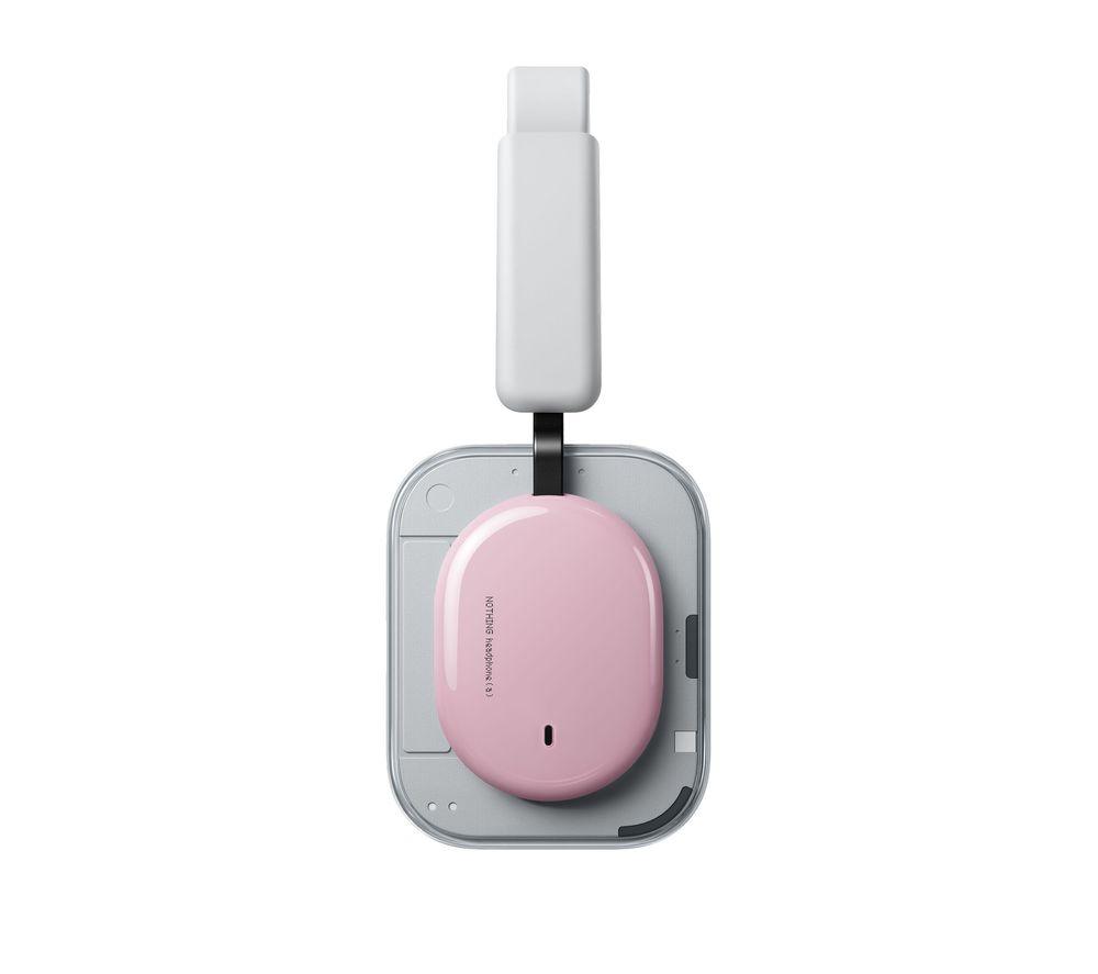 NOTHING Headphone (a) Wireless Bluetooth Noise-Cancelling Sports Headphones - Pink image number 8 of 11