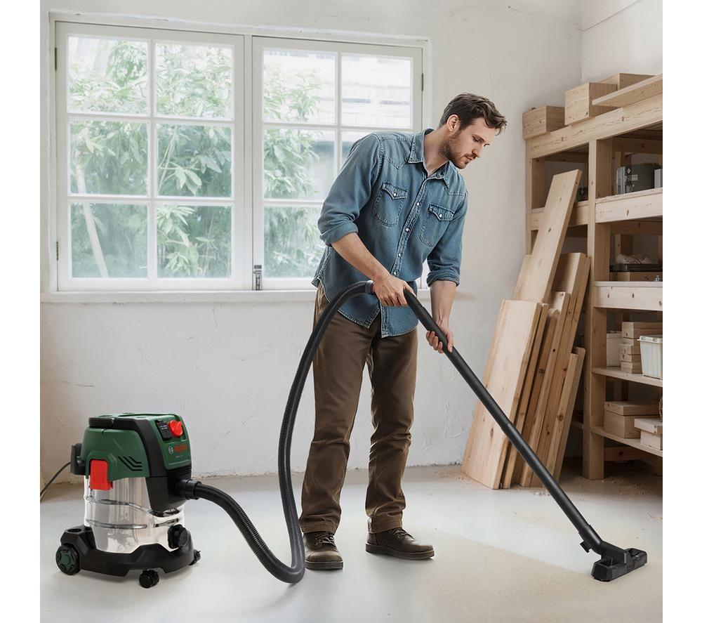 BOSCH PAS20-220P Cylinder Vacuum Cleaner - Silver image number 5 of 12