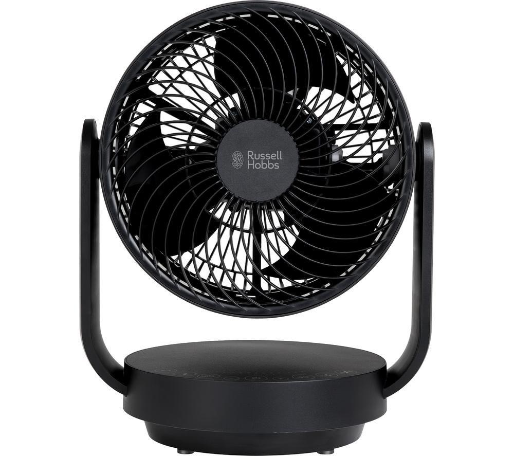Russell Hobbs Rhdcf1001b 9" Desk Fan - Black, Black