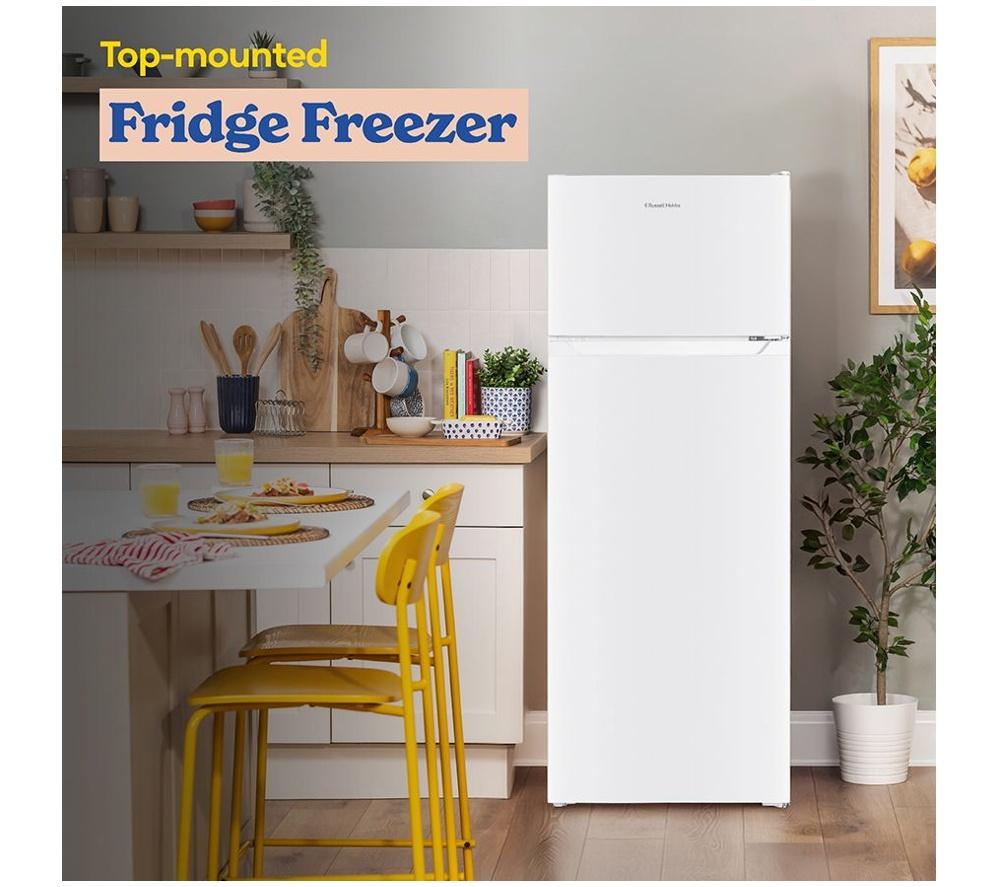 RUSSELL HOBBS RH143TMFF542E1W 80/20 Fridge Freezer - White image number 11 of 14