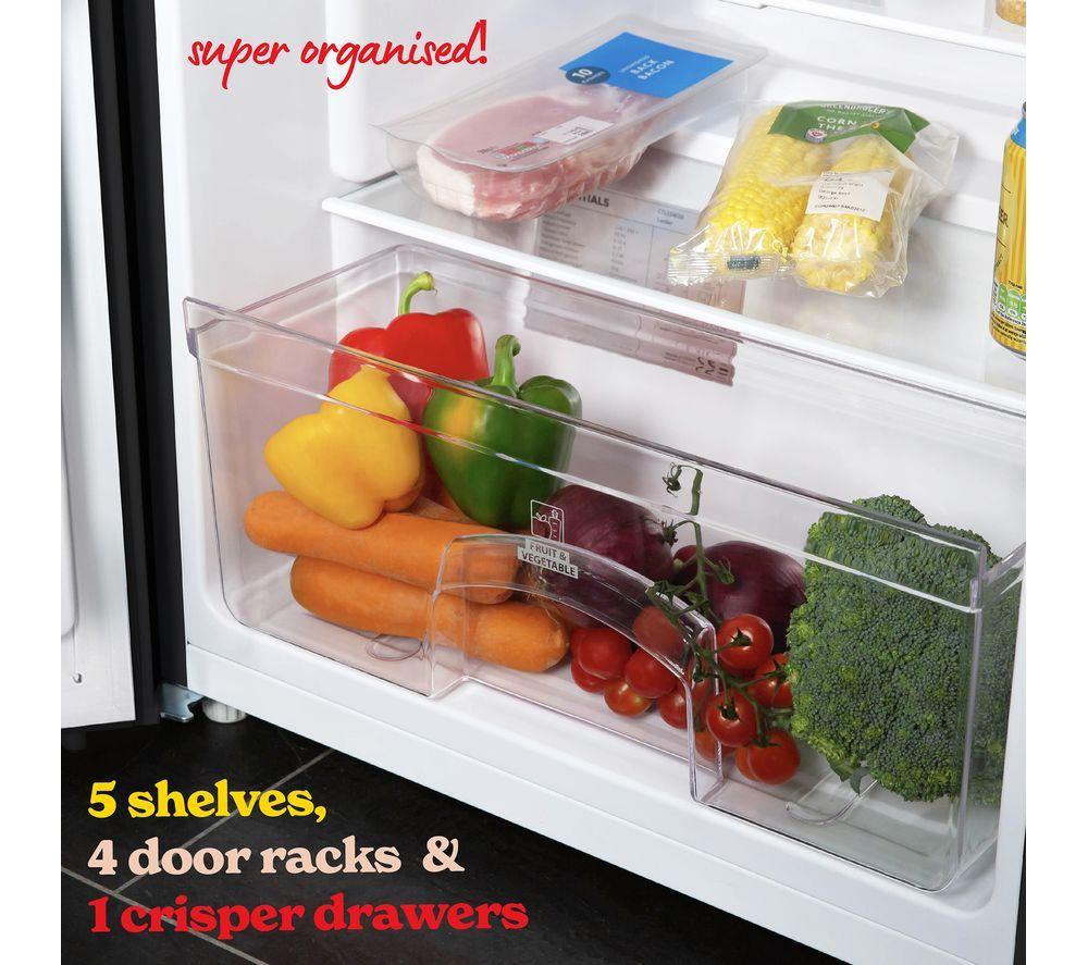 RUSSELL HOBBS RH143LF552E1B Tall Fridge - Black image number 6 of 10