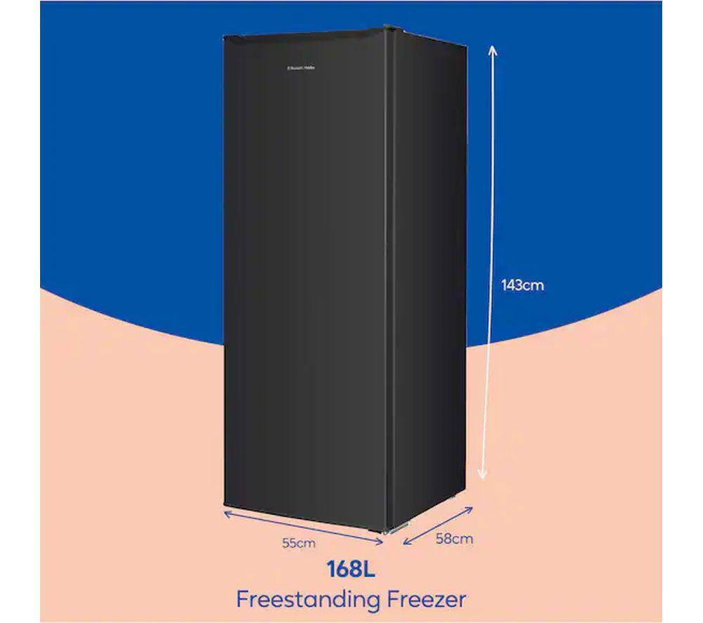 RUSSELL HO RH143FZ552E1B Tall Freezer - Black image number 3 of 9