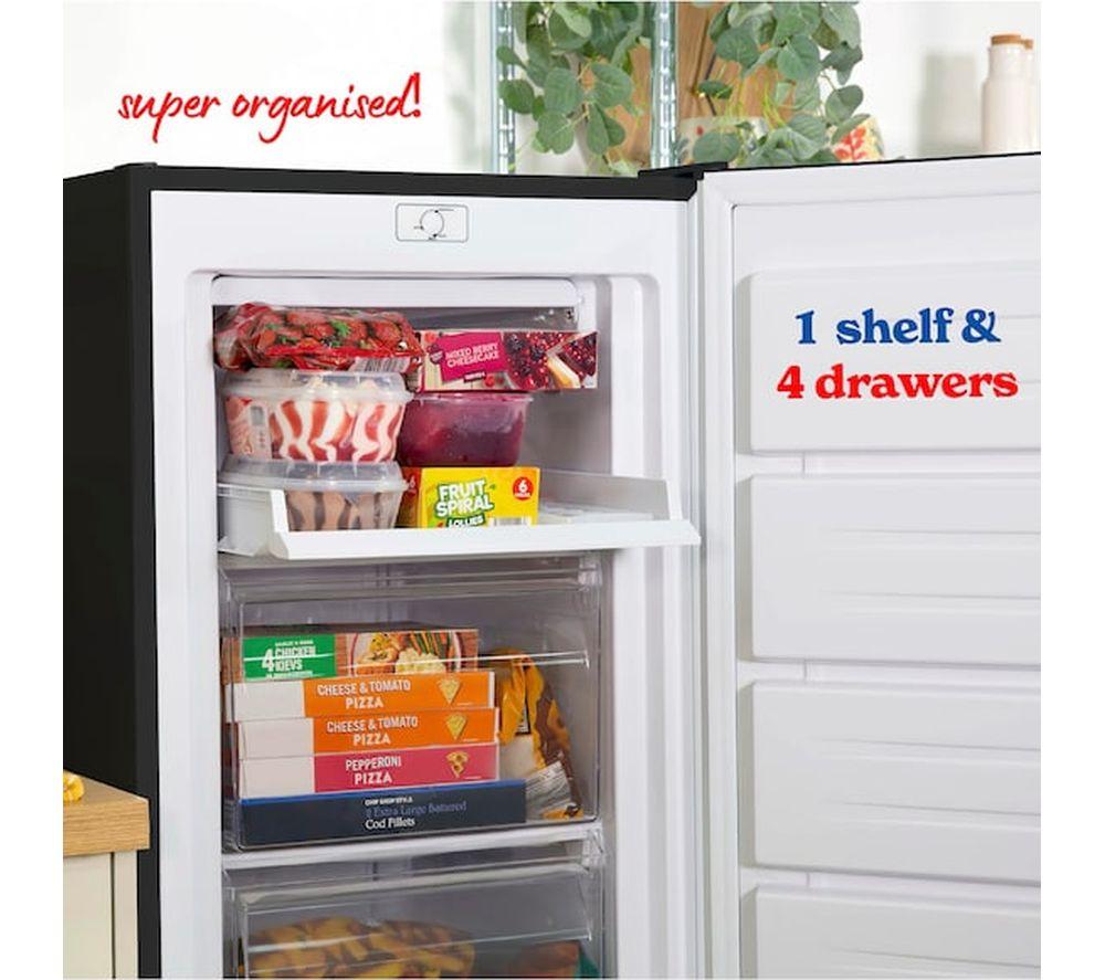 RUSSELL HO RH143FZ552E1B Tall Freezer - Black image number 9 of 9