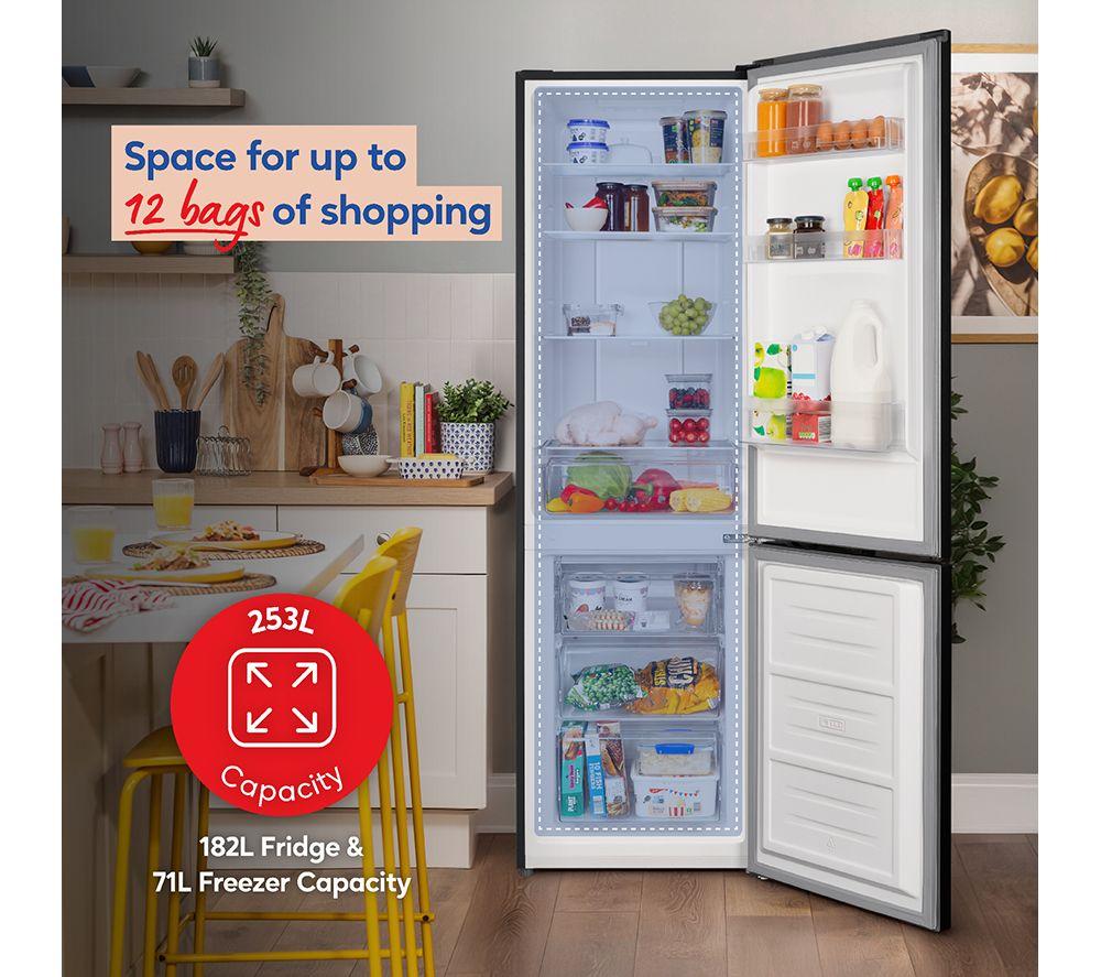 RUSSELL HOBBS RH181TNF552E1DI 60/40 Fridge Freezer - Black image number 5 of 17