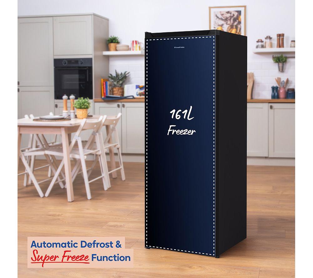 RUSSELL HO RH143FFFZ542E1B Tall Freezer - Black image number 3 of 13