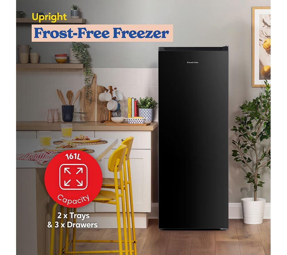 RUSSELL HO RH143FFFZ542E1B Tall Freezer - Black image number 5 of 13