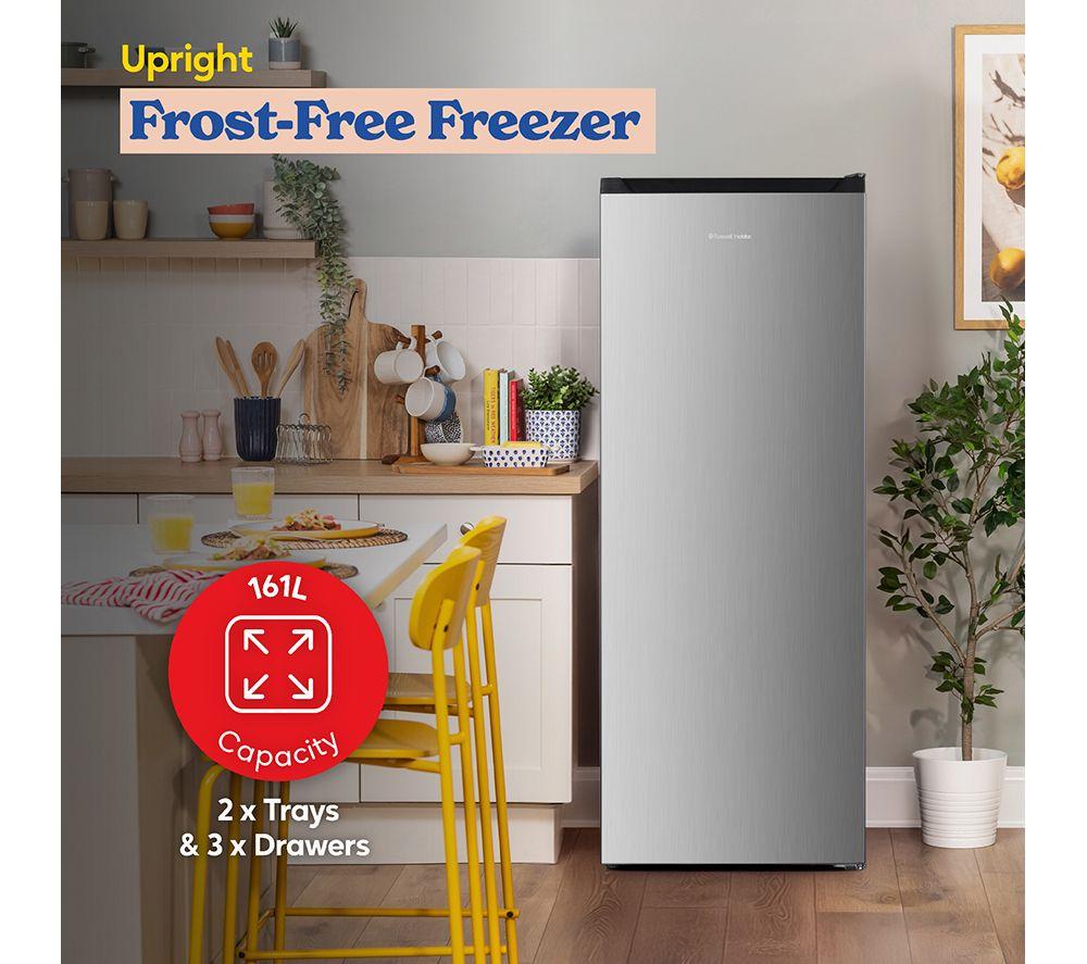 RUSSELL HOBBS RH143FFFZ542ESS Tall Freezer - Stainless Steel image number 3 of 9