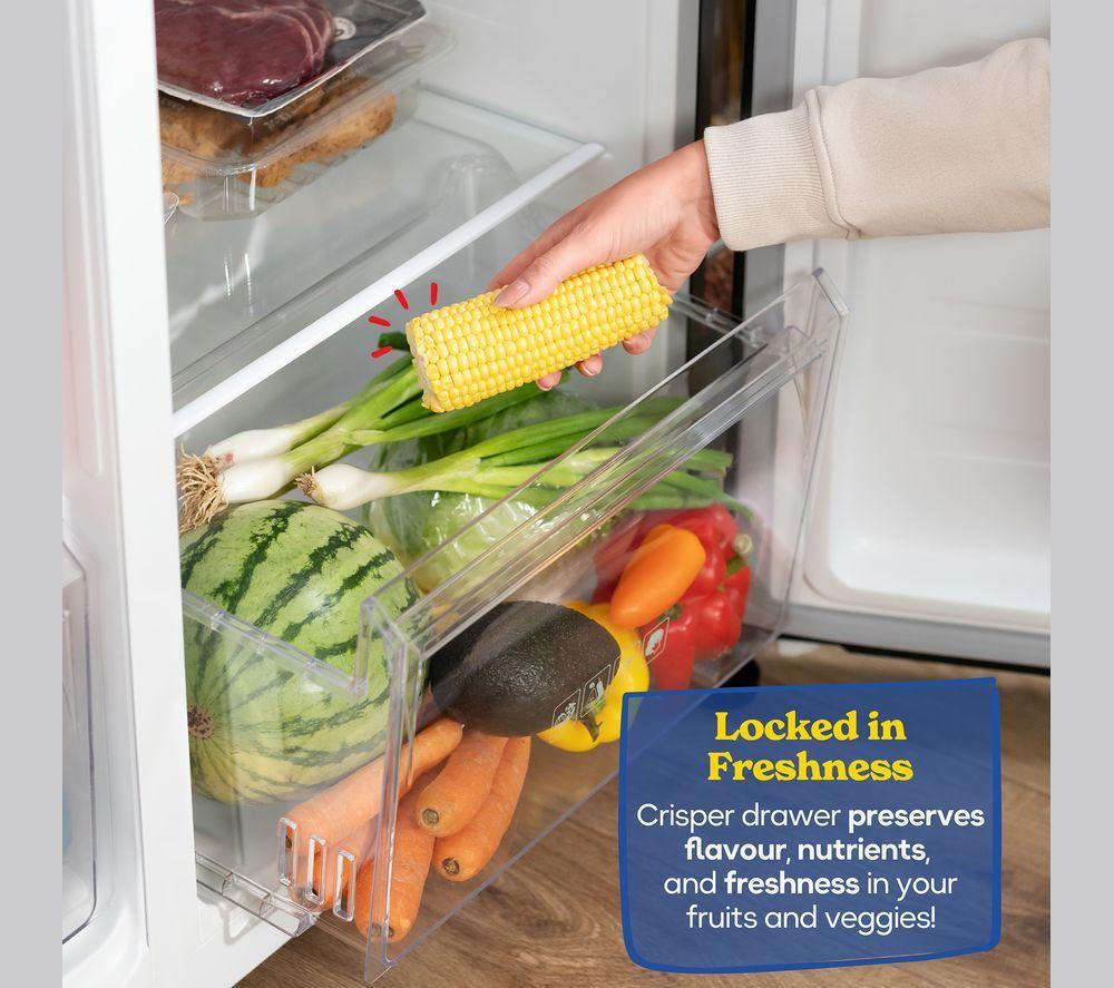 RUSSELL HOBBS RH90AFF201B-WD American-Style Fridge Freezer - Black image number 6 of 10