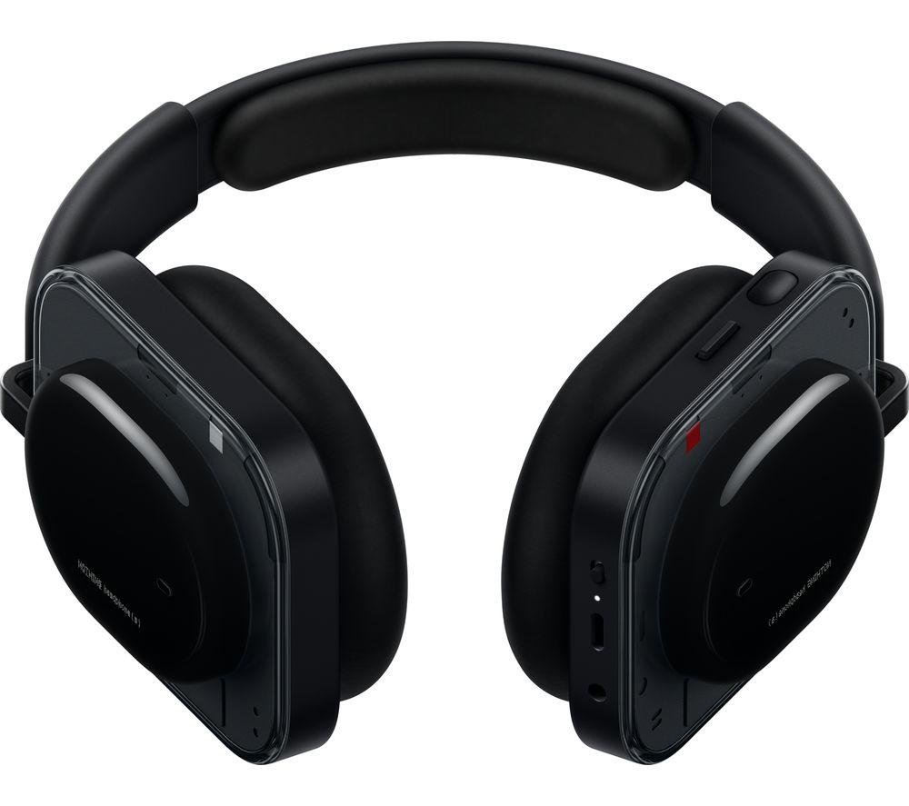NOTHING Headphone (a) Wireless Bluetooth Noise-Cancelling Sports Headphones - Black image number 5 of 11