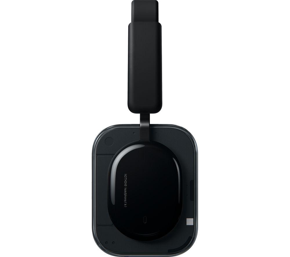 NOTHING Headphone (a) Wireless Bluetooth Noise-Cancelling Sports Headphones - Black image number 9 of 11
