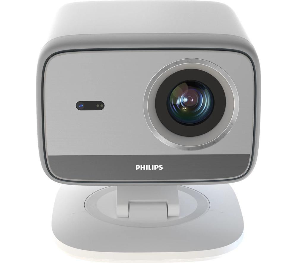 PHILIPS NeoPix NPX444/INT Smart Full HD Home Cinema Projector - White & Grey image number 6 of 12