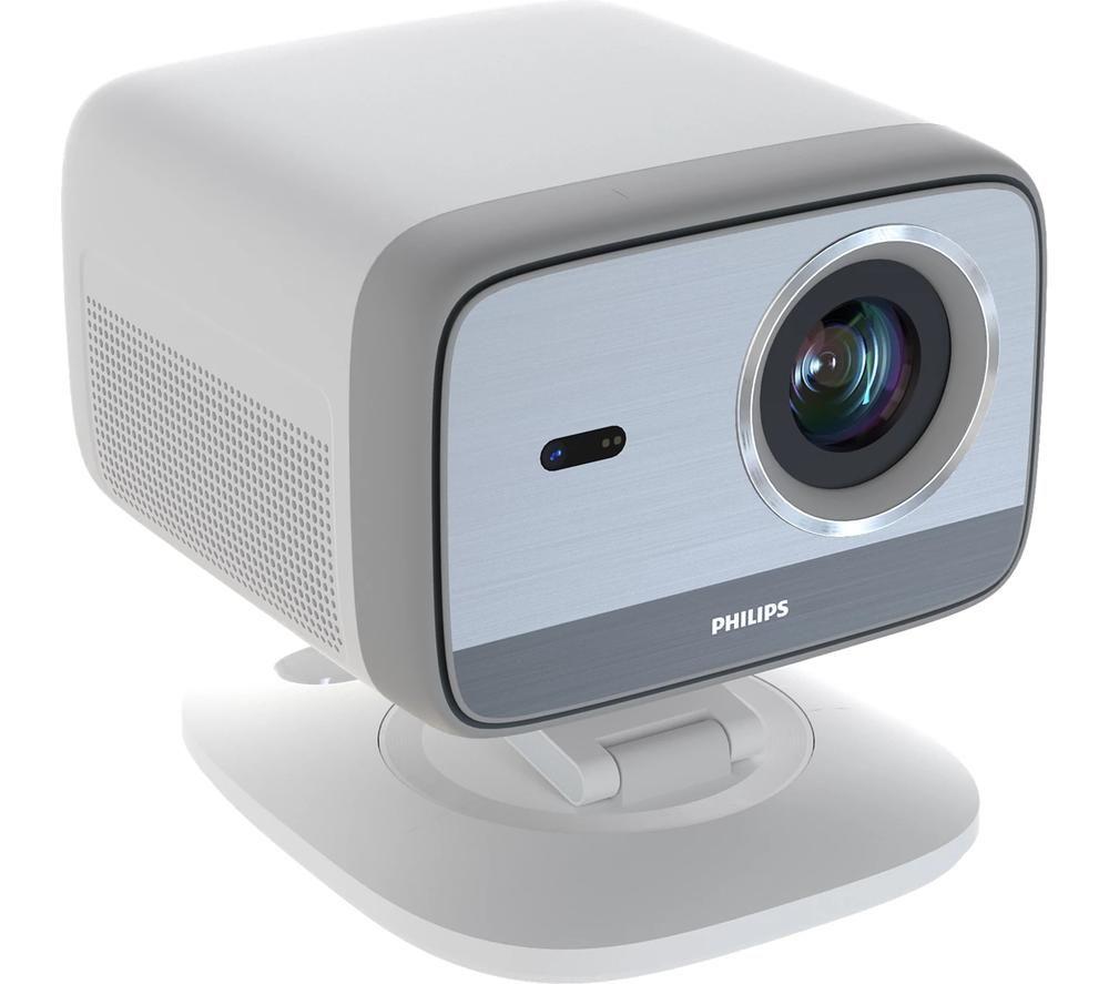 PHILIPS NeoPix NPX444/INT Smart Full HD Home Cinema Projector - White & Grey image number 8 of 12
