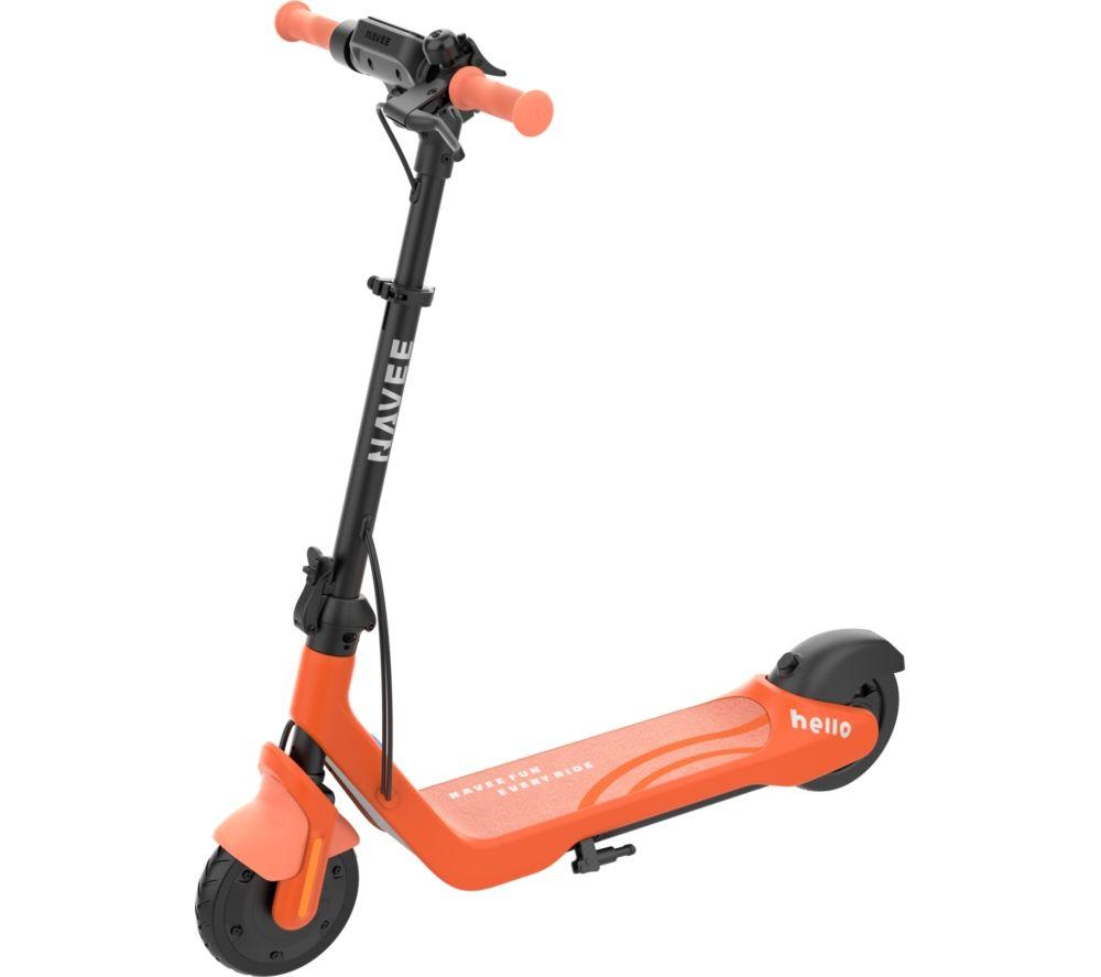 NAVEE K100 Pro Electric Folding Kids Scooter - Orange image number 2 of 3