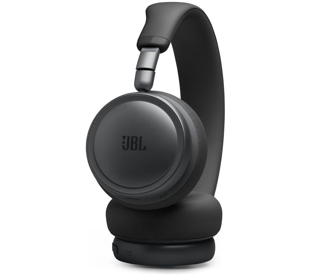 JBL Live 680NC Wireless Bluetooth Noise-Cancelling Headphones - Black image number 4 of 10