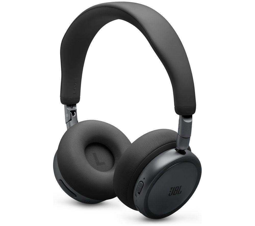 JBL Live 680NC Wireless Bluetooth Noise-Cancelling Headphones - Black image number 5 of 10
