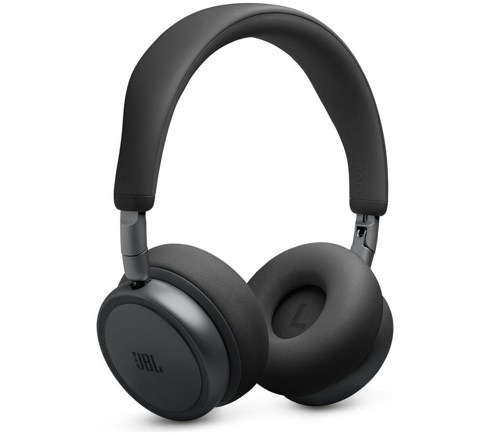 JBL Live 680NC Wireless Bluetooth Noise-Cancelling Headphones - Black image number 6 of 10