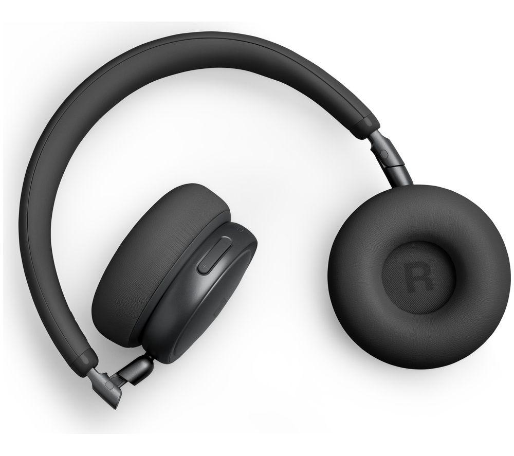 JBL Live 680NC Wireless Bluetooth Noise-Cancelling Headphones - Black image number 10 of 10
