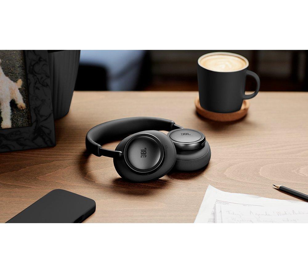 JBL Live 780NC Wireless Bluetooth Noise-Cancelling Headphones - Black image number 12 of 12