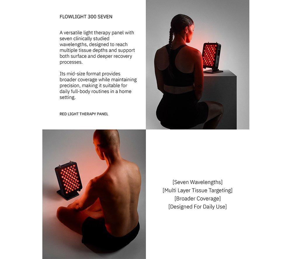FLOWLIFE Flowlight 300 Two Waves Red Light Therapy Panel - White image number 2 of 9