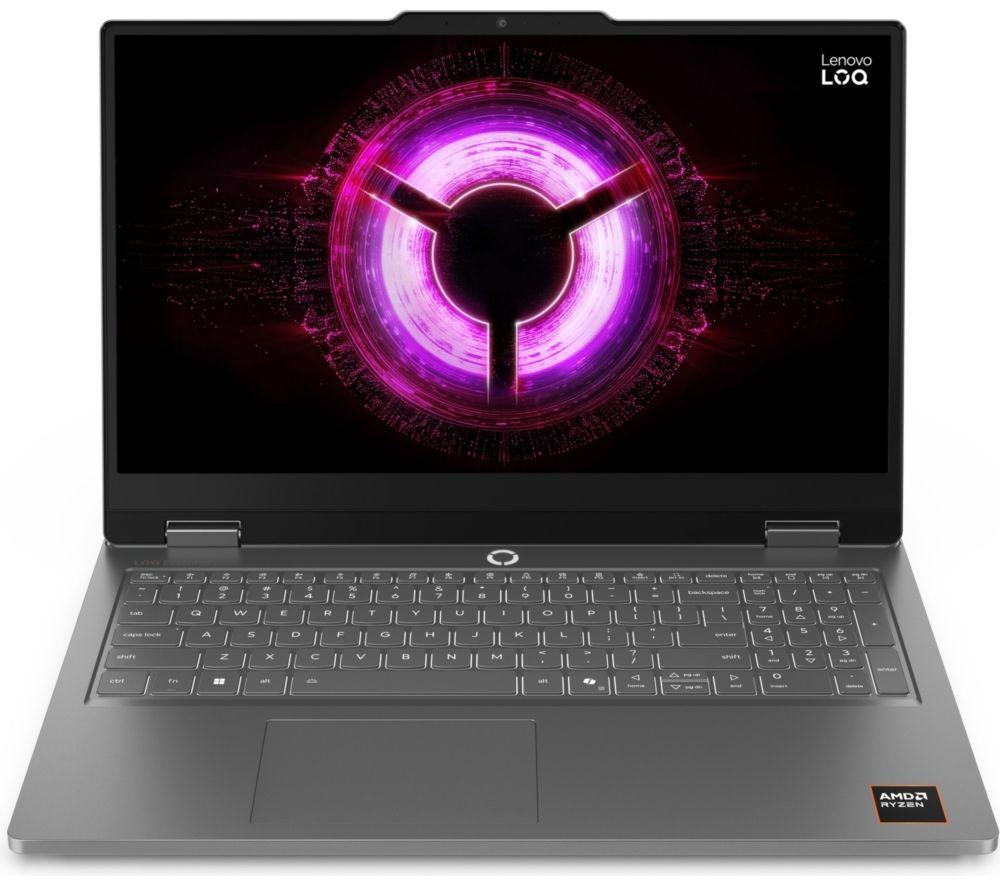 Lenovo Loq R7 15.6" Gaming Laptop - Amd Ryzen™ 7, Rtx 5050, 1 Tb Ssd, Silver/Grey