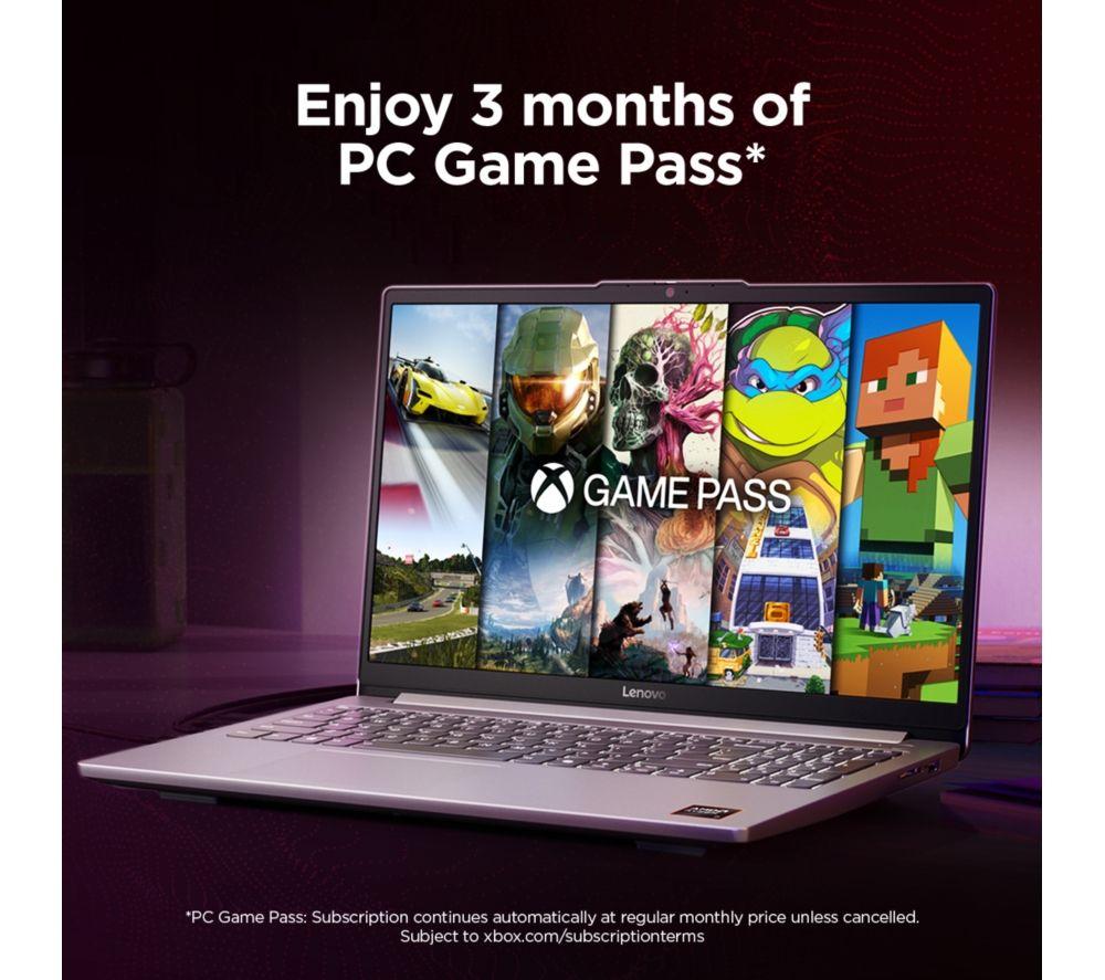 LENOVO LOQ 15.6" Gaming Laptop - AMD Ryzen 7, RTX 3050, 1 TB SSD image number 2 of 4