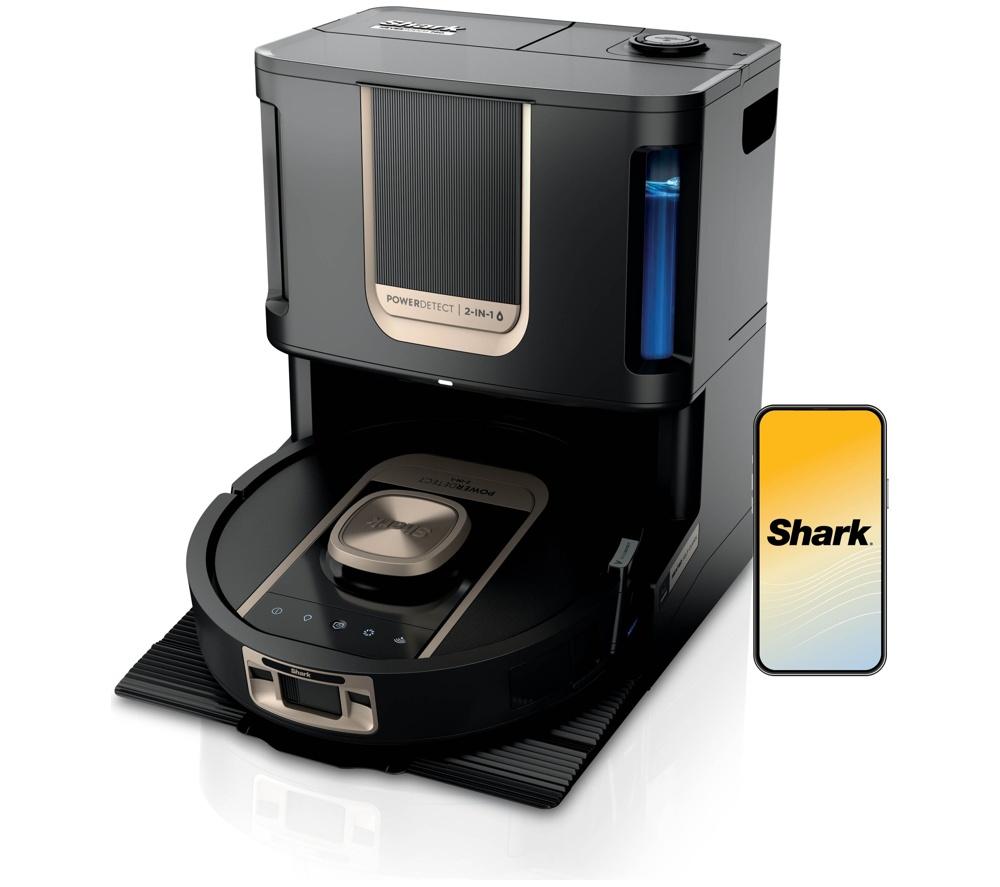 Shark Thermacharged Powerdetect Rv2900xeuk Robot Vacuum Cleaner - Black, Black
