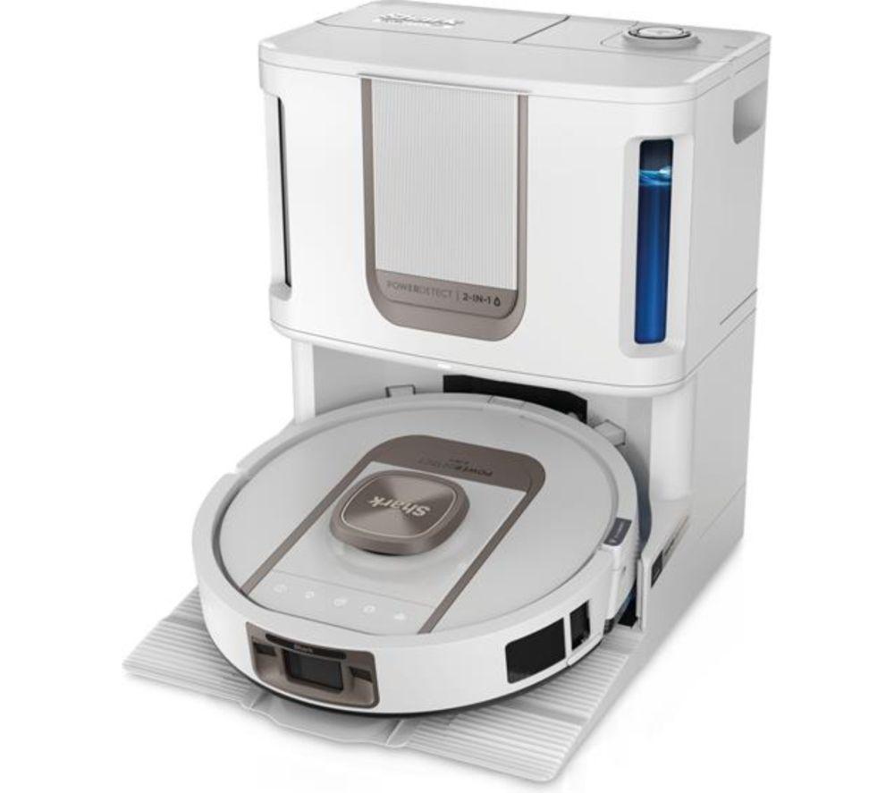 SHARK ThermaCharged PowerDetect RV2900XEUKWH Robot Vacuum Cleaner - White