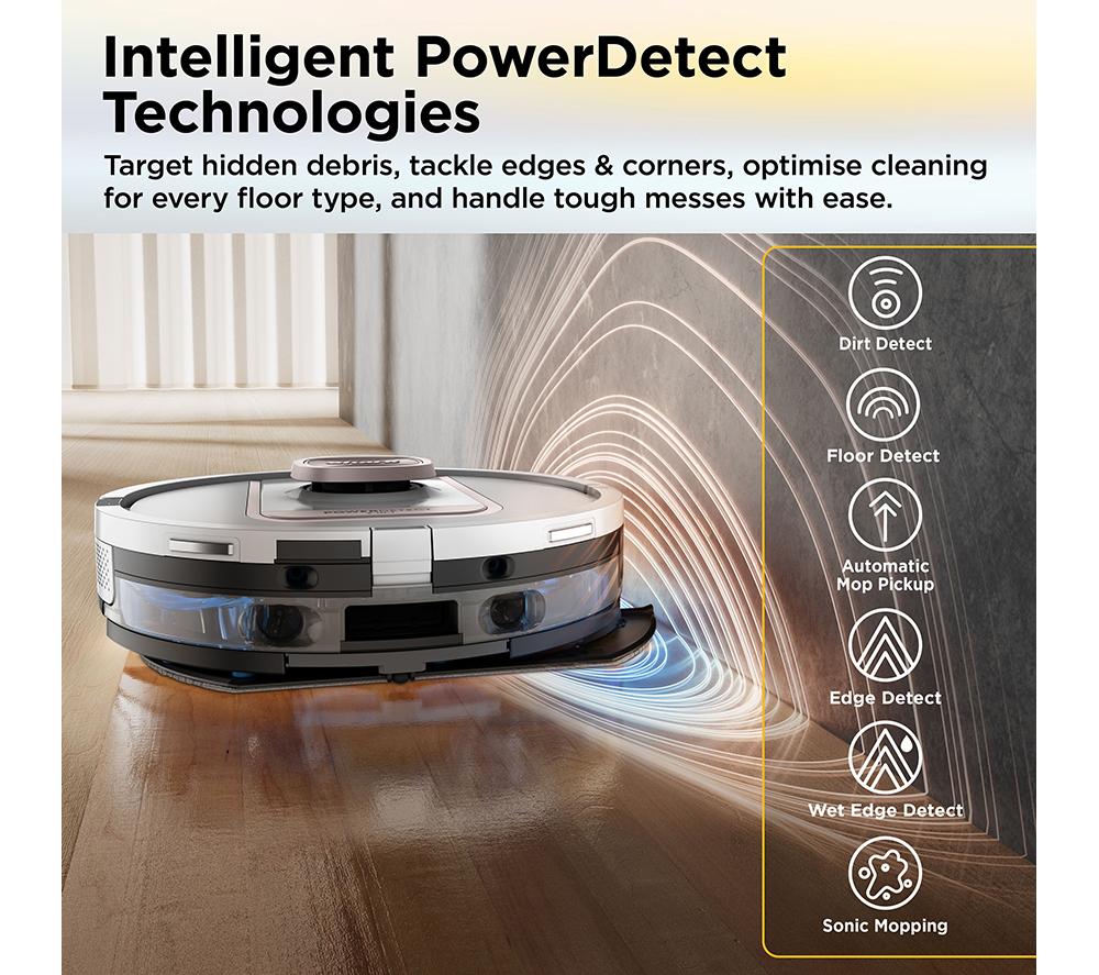 SHARK ThermaCharged PowerDetect RV2900XEUKWH Robot Vacuum Cleaner - White image number 5 of 11
