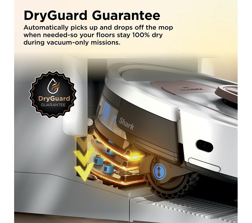 SHARK ThermaCharged PowerDetect RV2900XEUKWH Robot Vacuum Cleaner - White image number 7 of 11