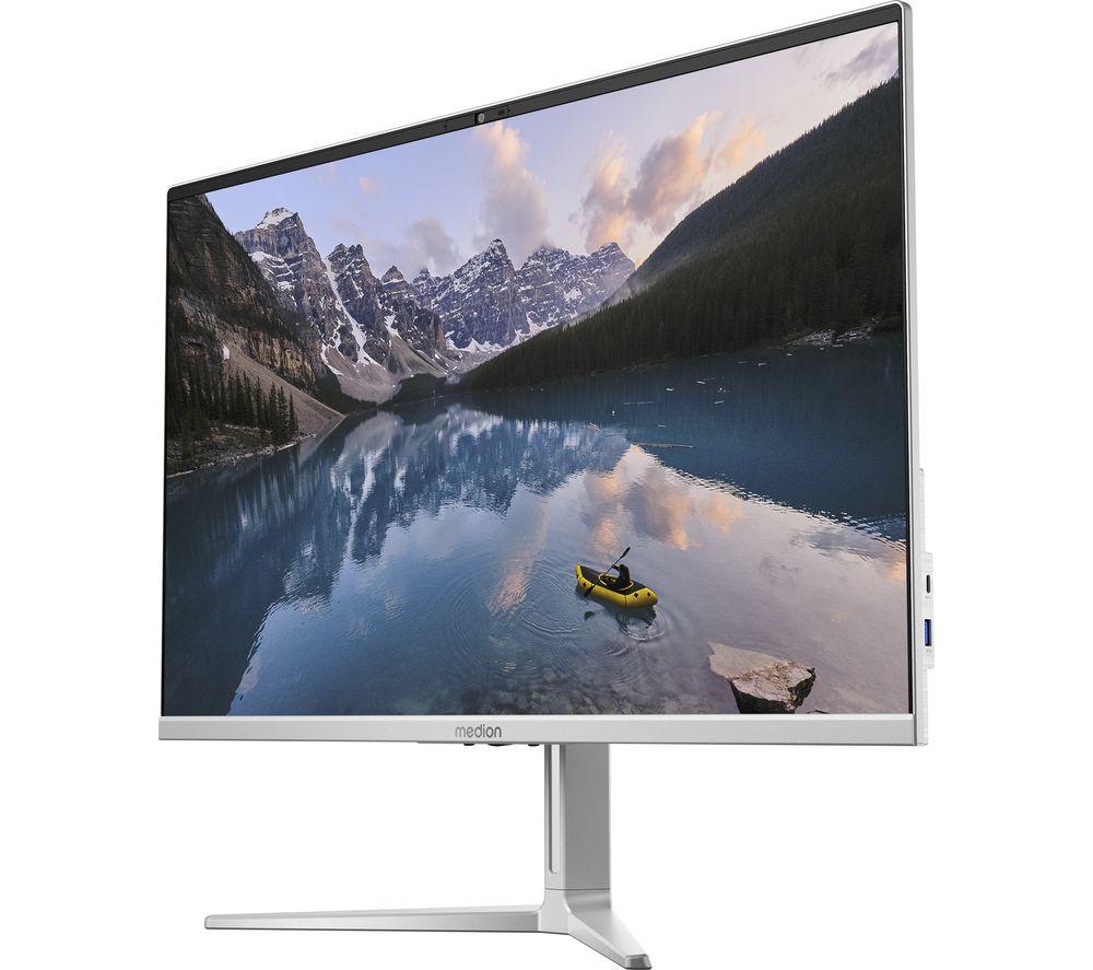MEDION Signium 27" All-in-One PC - Intel&reg; Core&trade; 5, 1 TB SSD, Silver image number 7 of 8