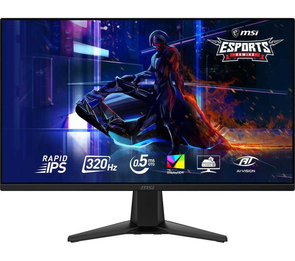 MSI MAG 275QF X32 Wide Quad HD 27 Rapid IPS Gaming Monitor - Black, Black