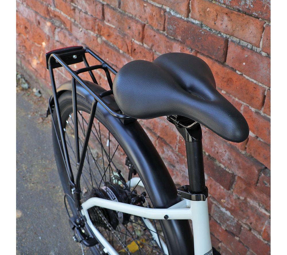 FALCON Liberty Low Step Electric Hybrid Bike - Black & White image number 8 of 11