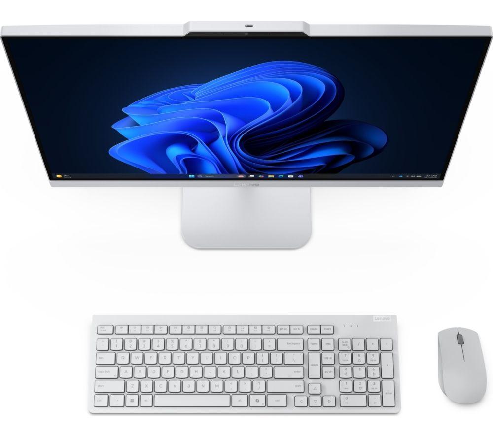 LENOVO A105 23.8" All-in-One PC - AMD Ryzen 5 40, 512 GB SSD, Cloud Grey image number 6 of 8