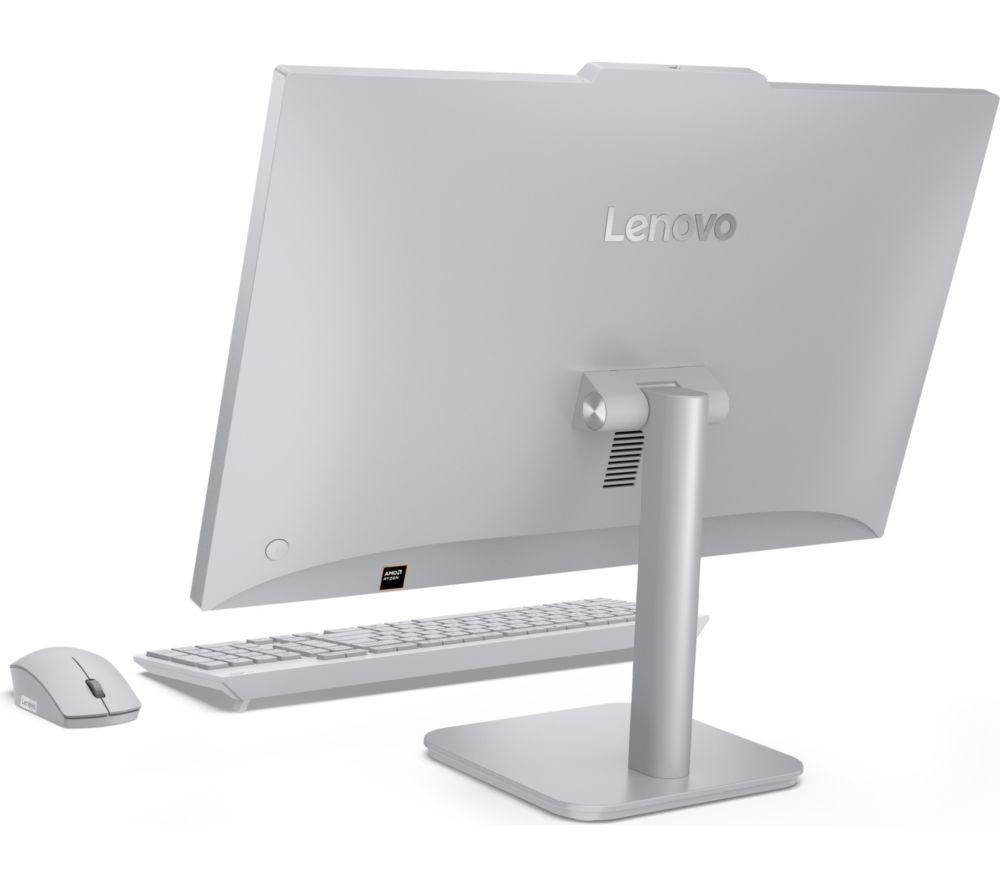 LENOVO A105 23.8" All-in-One PC - AMD Ryzen 5 40, 512 GB SSD, Cloud Grey image number 7 of 8