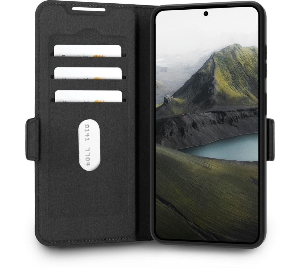DBRAMANTE1928 Oslo Pro Samsung Galaxy S26 Wallet Case - Black image number 2 of 4