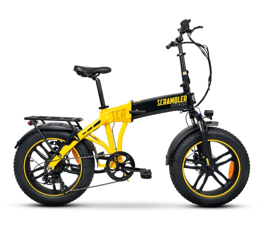 Scrambler Ducati Electric Bike - Yellow