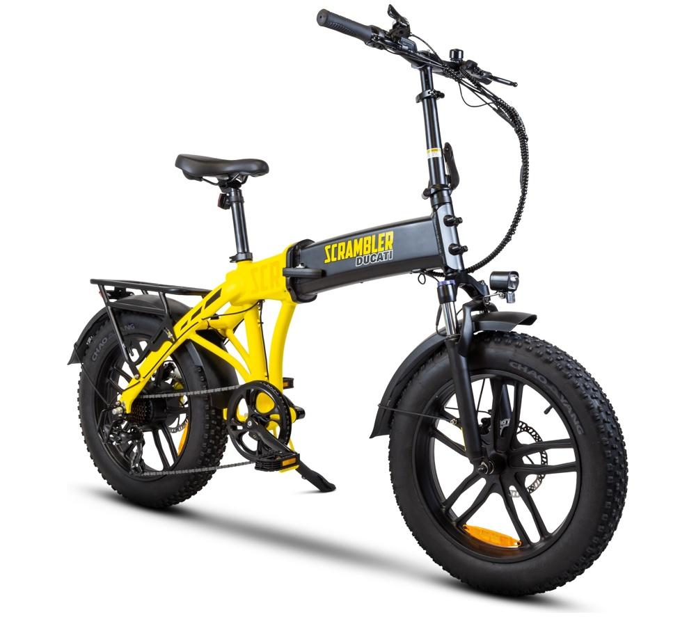 SCRAMBLER Ducati Electric Bike - Yellow image number 2 of 16