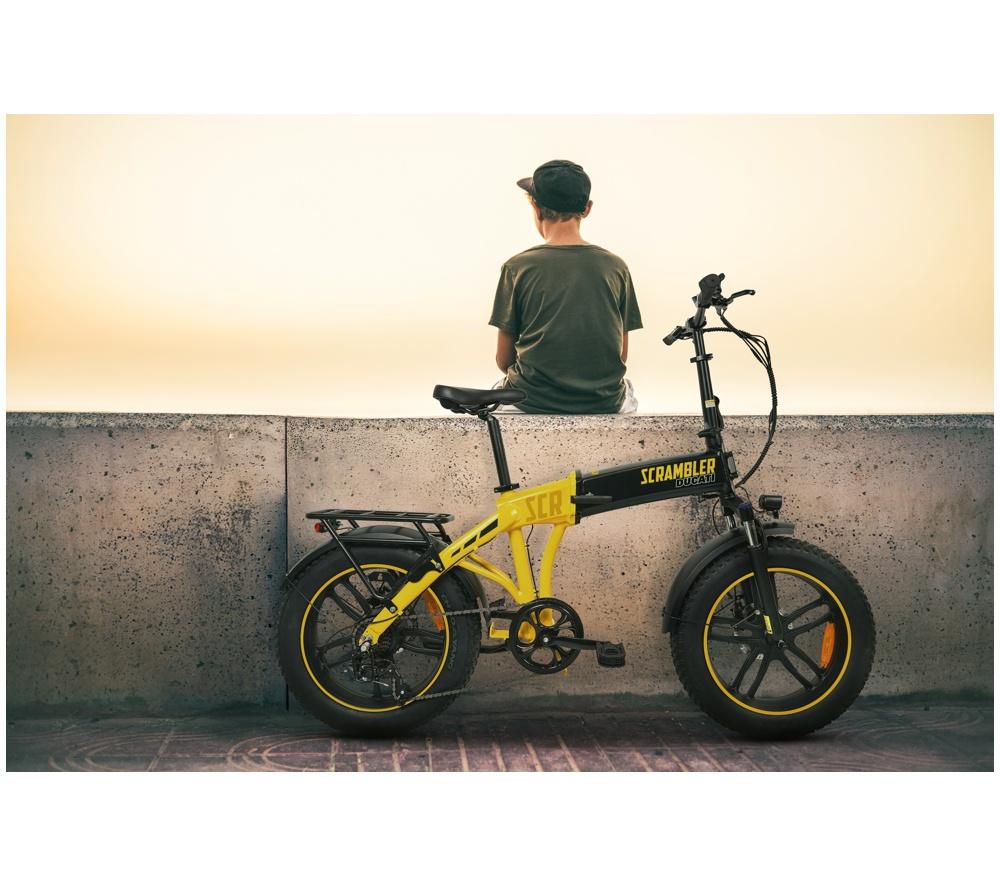 SCRAMBLER Ducati Electric Bike - Yellow image number 15 of 16