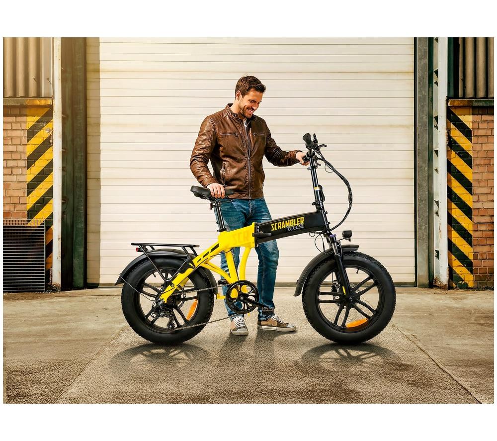 SCRAMBLER Ducati Electric Bike - Yellow image number 16 of 16