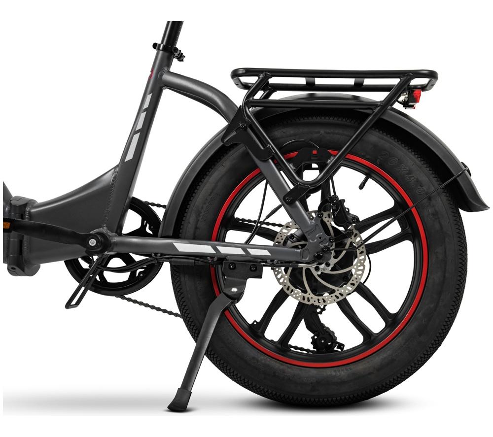 SCRAMBLER Twister Electric Folding Bike - Blue image number 2 of 11