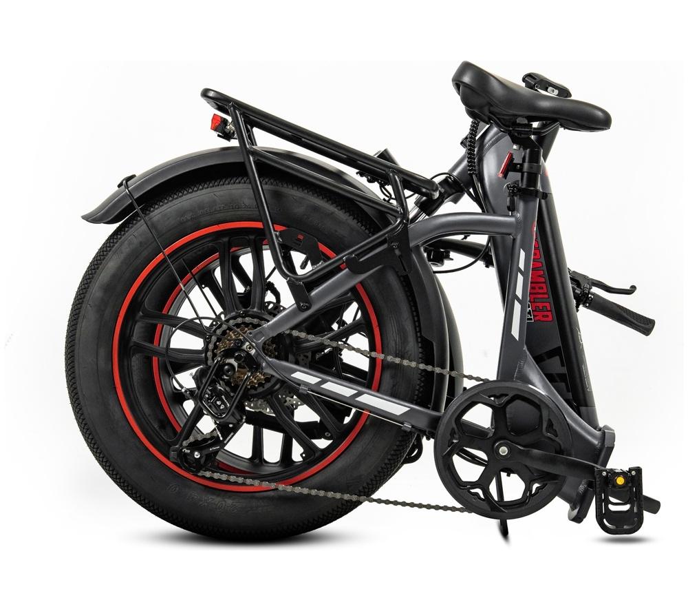 SCRAMBLER Twister Electric Folding Bike - Blue image number 7 of 11
